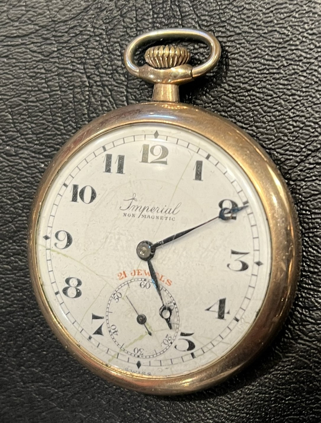 Imperial 12s OF 21 jewel pocket watch History Bound