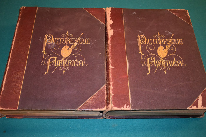 Picturesque America (Two Volumes Complete)