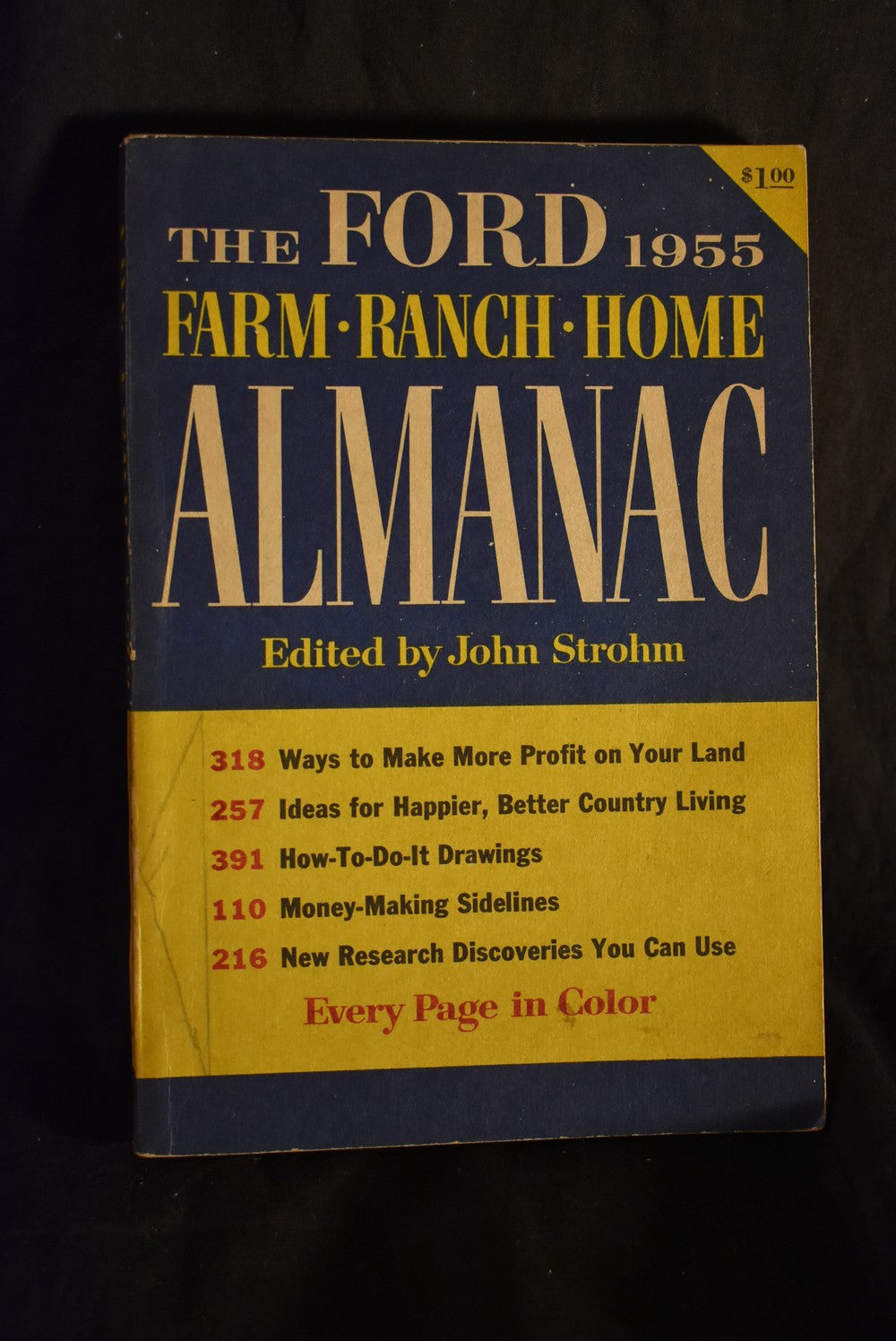 The FORD 1955 Farm-Ranch-Home Almanac