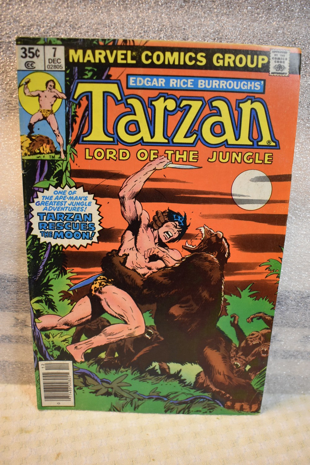 Tarzan Lord of the Jungle #7 December 1977