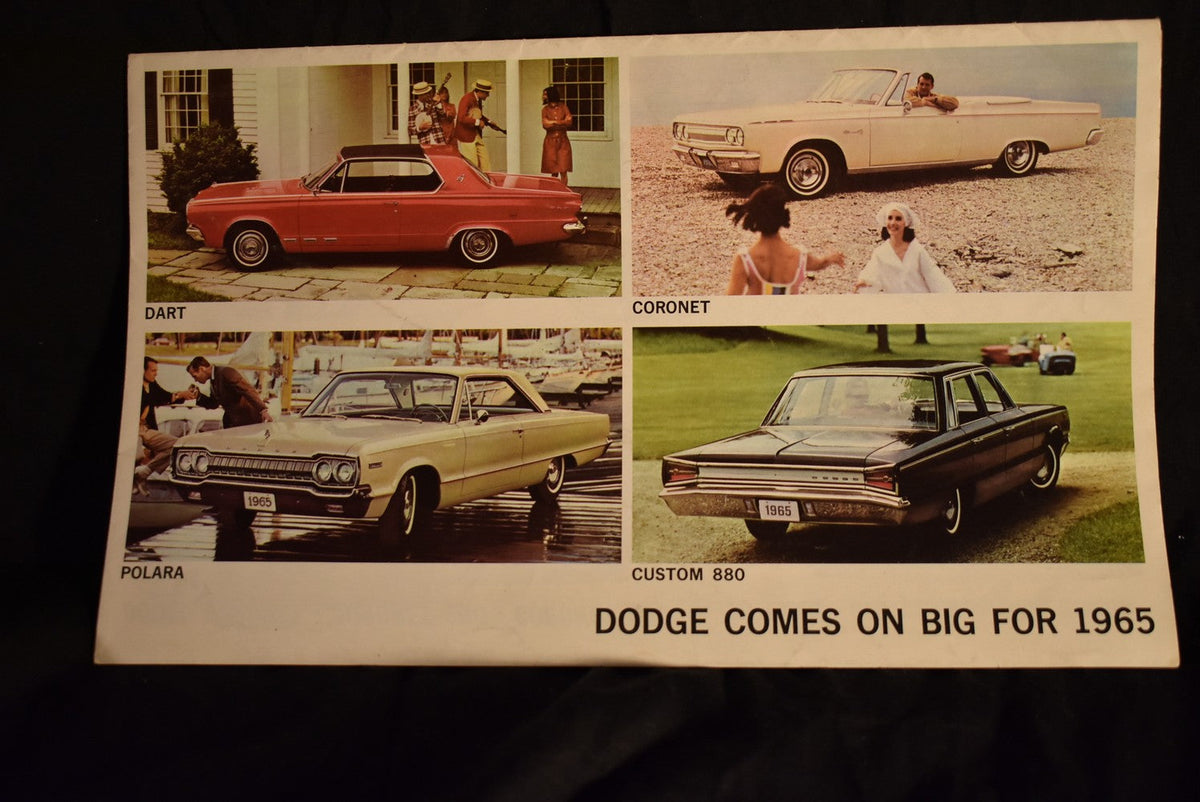 Dodge Comes On Big For 1965