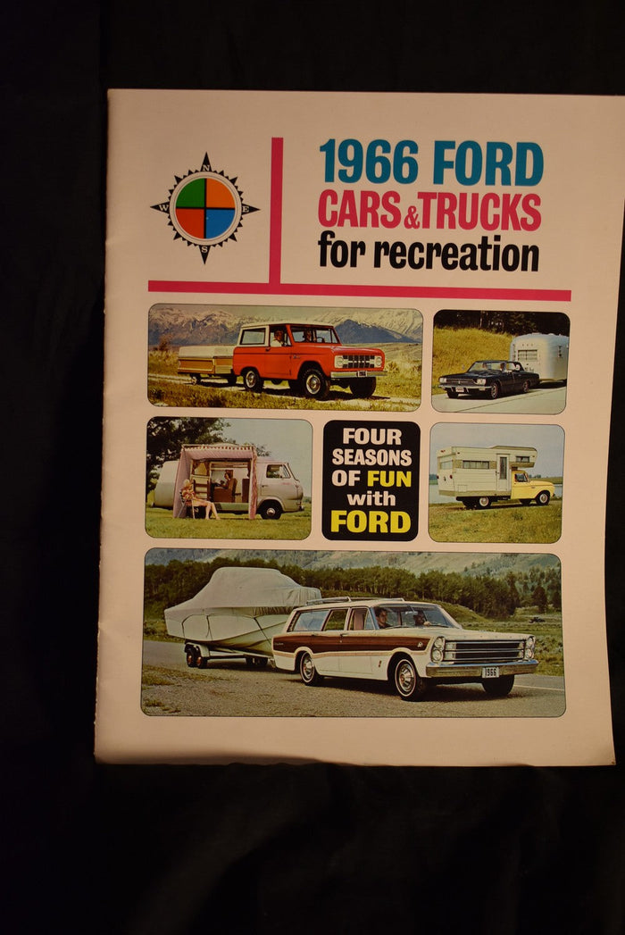 1966 Ford Cars & Trucks for Recreation: Four Seasons of Fun with Ford