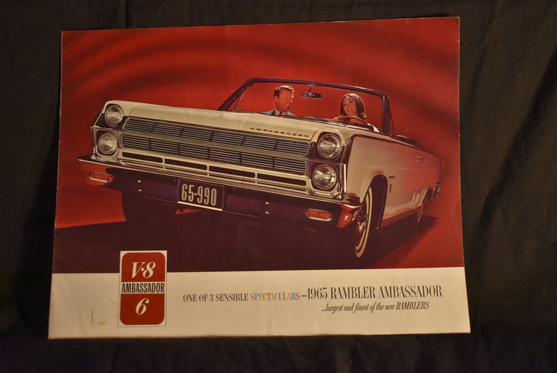 1965 Rambler Ambassador: largest and finest of the new Ramblers