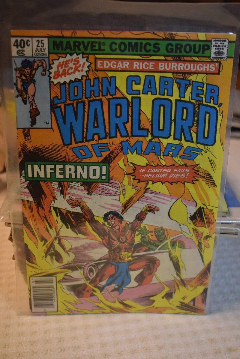 John Carter Warlord of Mars #25 -