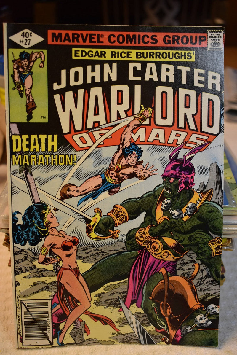 John Carter Warlord of Mars #27 1979