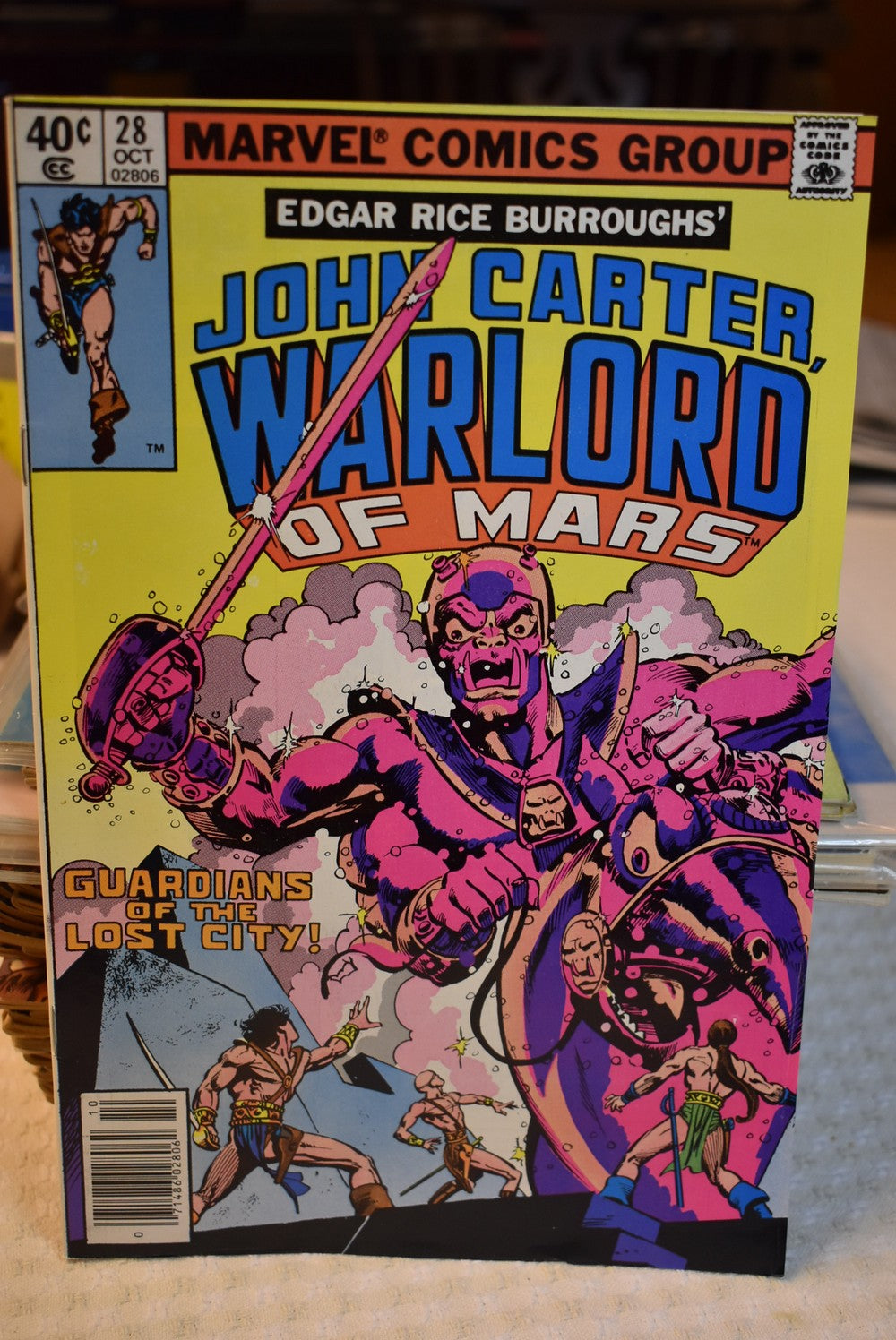 John Carter Warlord of Mars. #28 1979