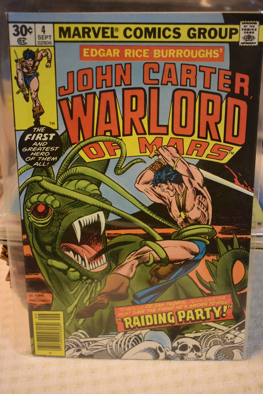 John Carter Warlord of Mars. #4 1977