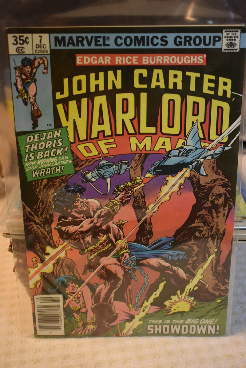 John Carter Warlord of Mars #7 Dec. 1977