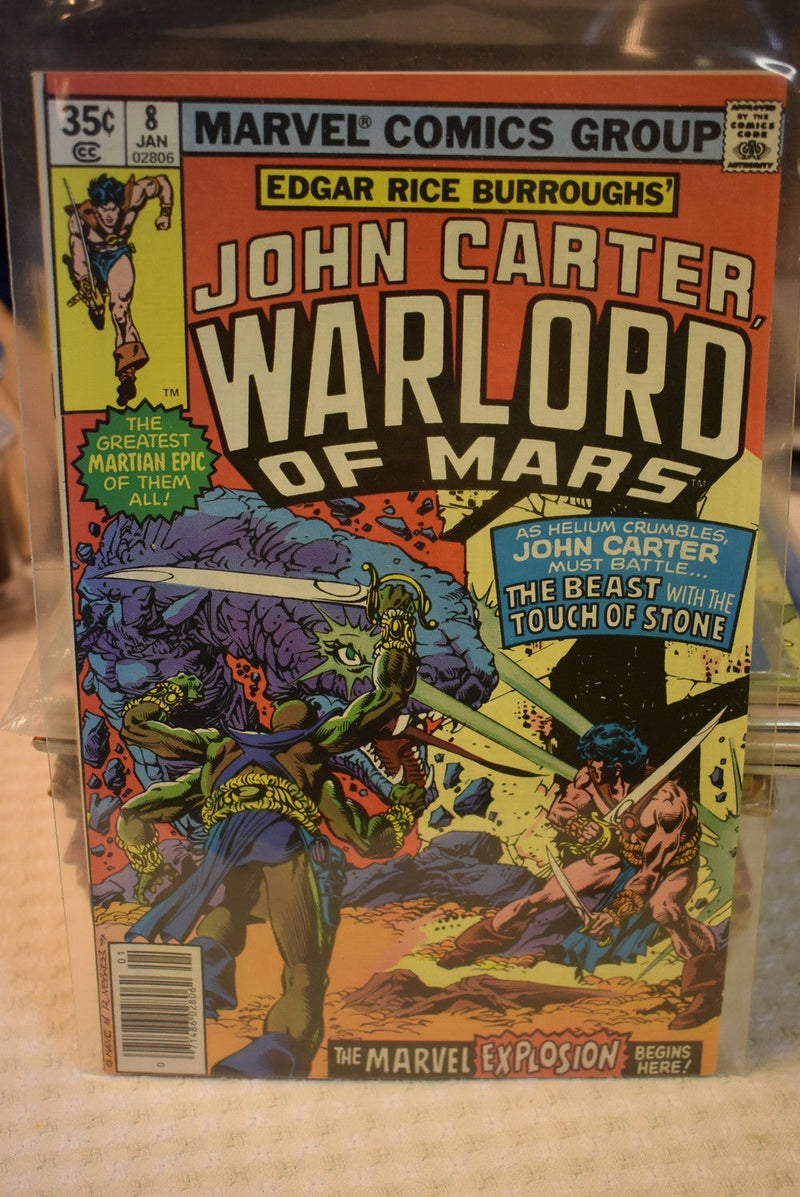 John Carter Warlord of Mars #8. Ja. 1978