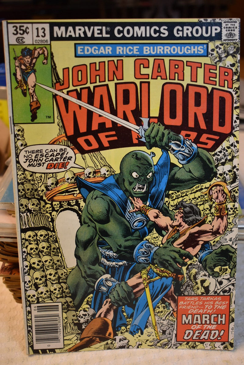 John Carter Warlord of Mars. #13 1978