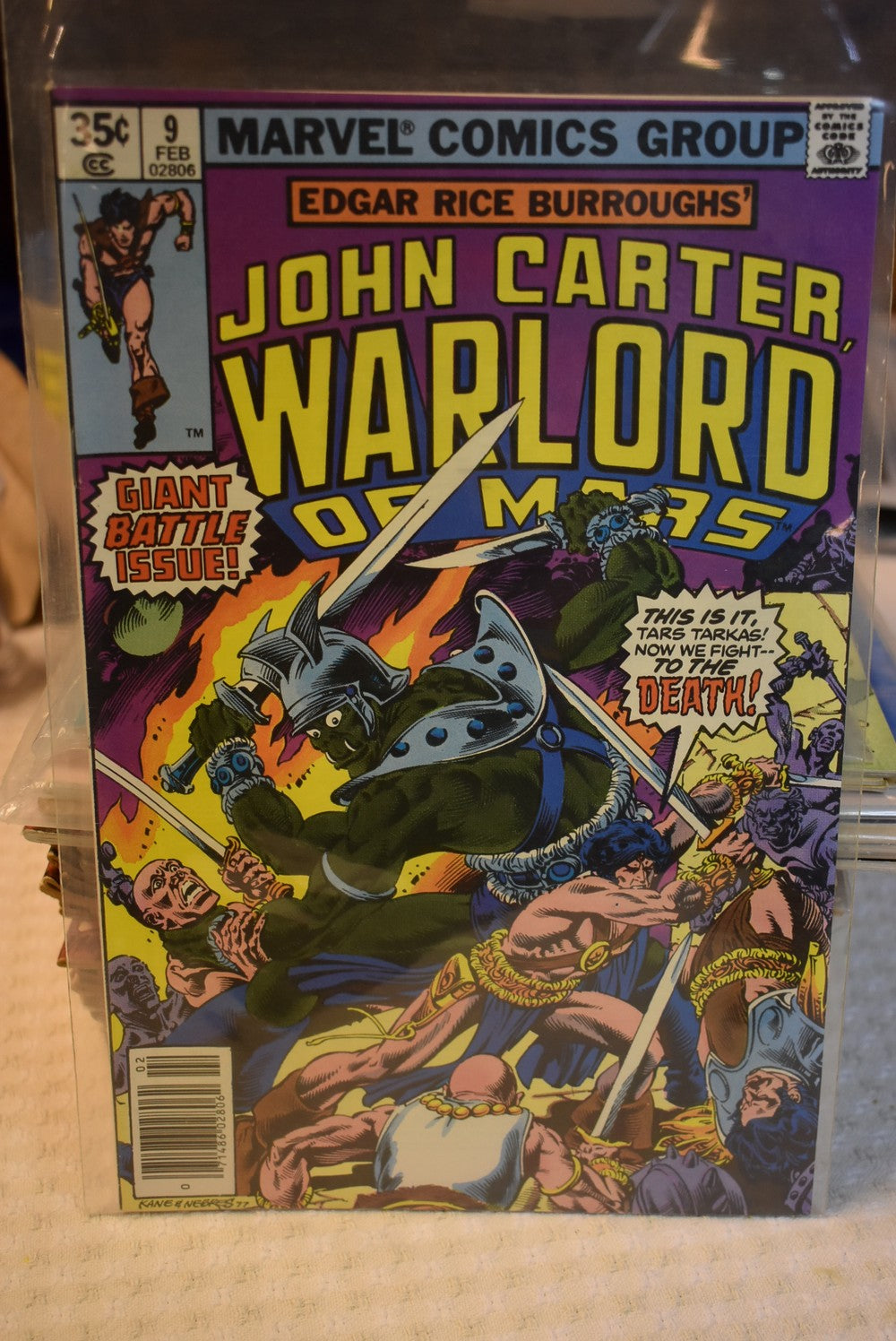 John Carter Warlord of Mars #9 Feb. 1978