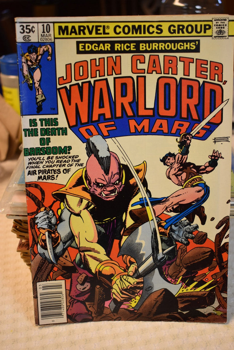 John Carter Warlord of Mars #10 Mar. 1978