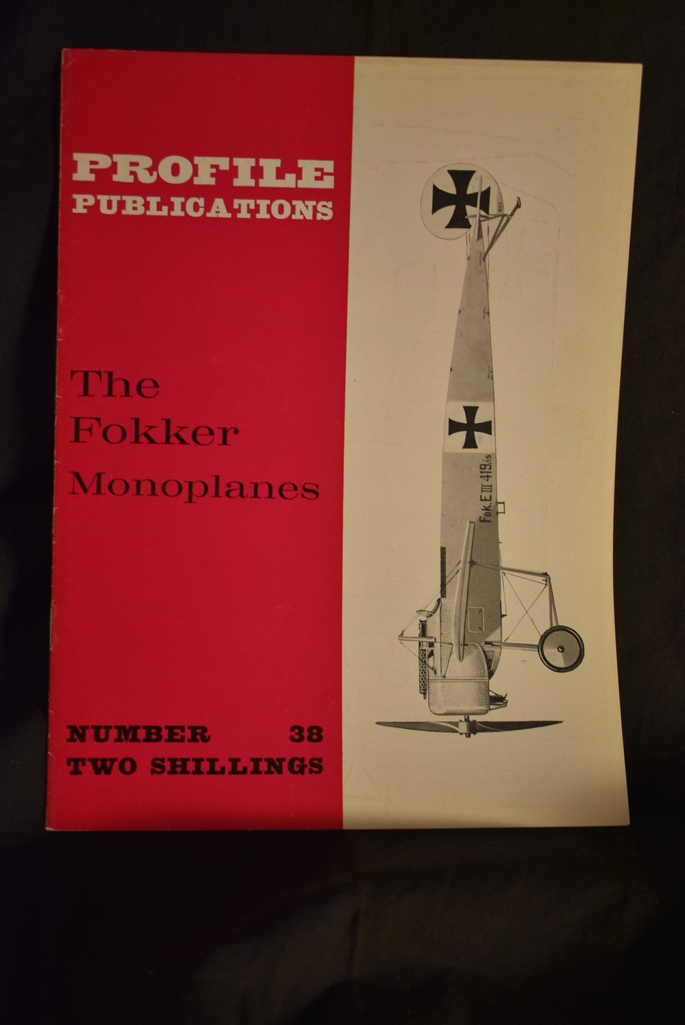 The Fokker Monoplanes #38