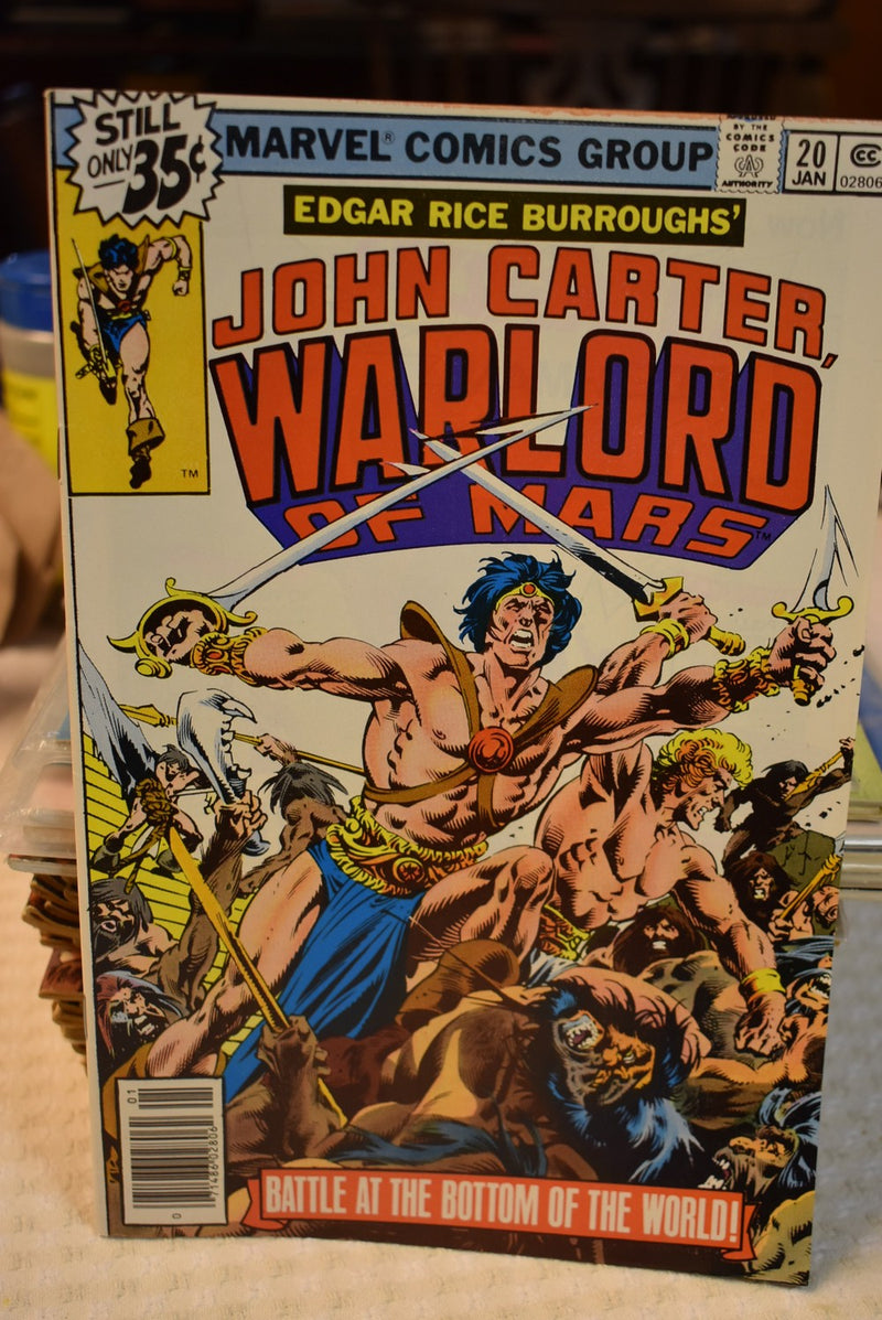 John Carter Warlord of Mars. #20 Jan. 1979