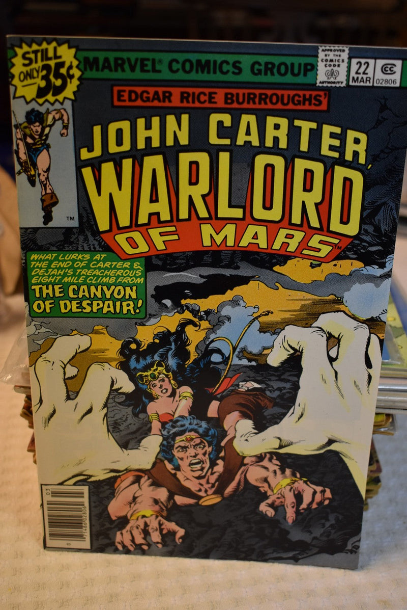 John Carter Warlord of Mars. #22. March 1979