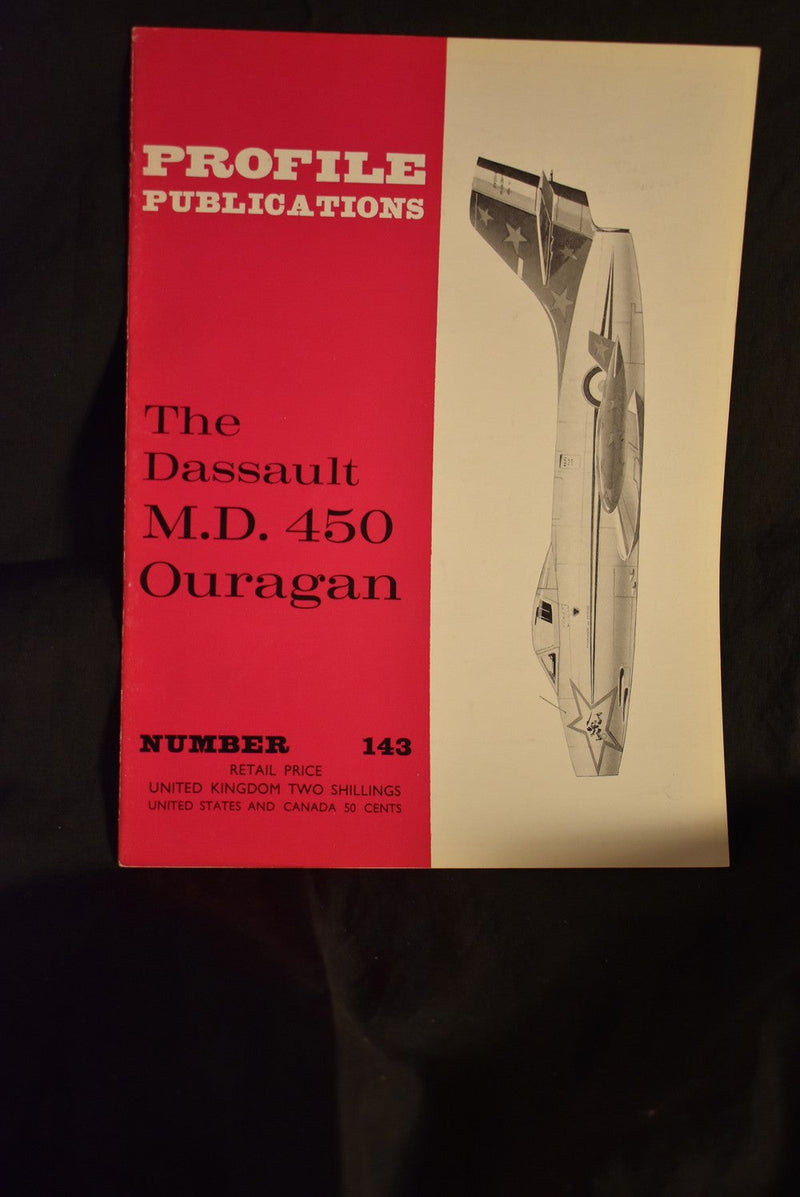 The Dassault M.D. 450 Ouragan #143