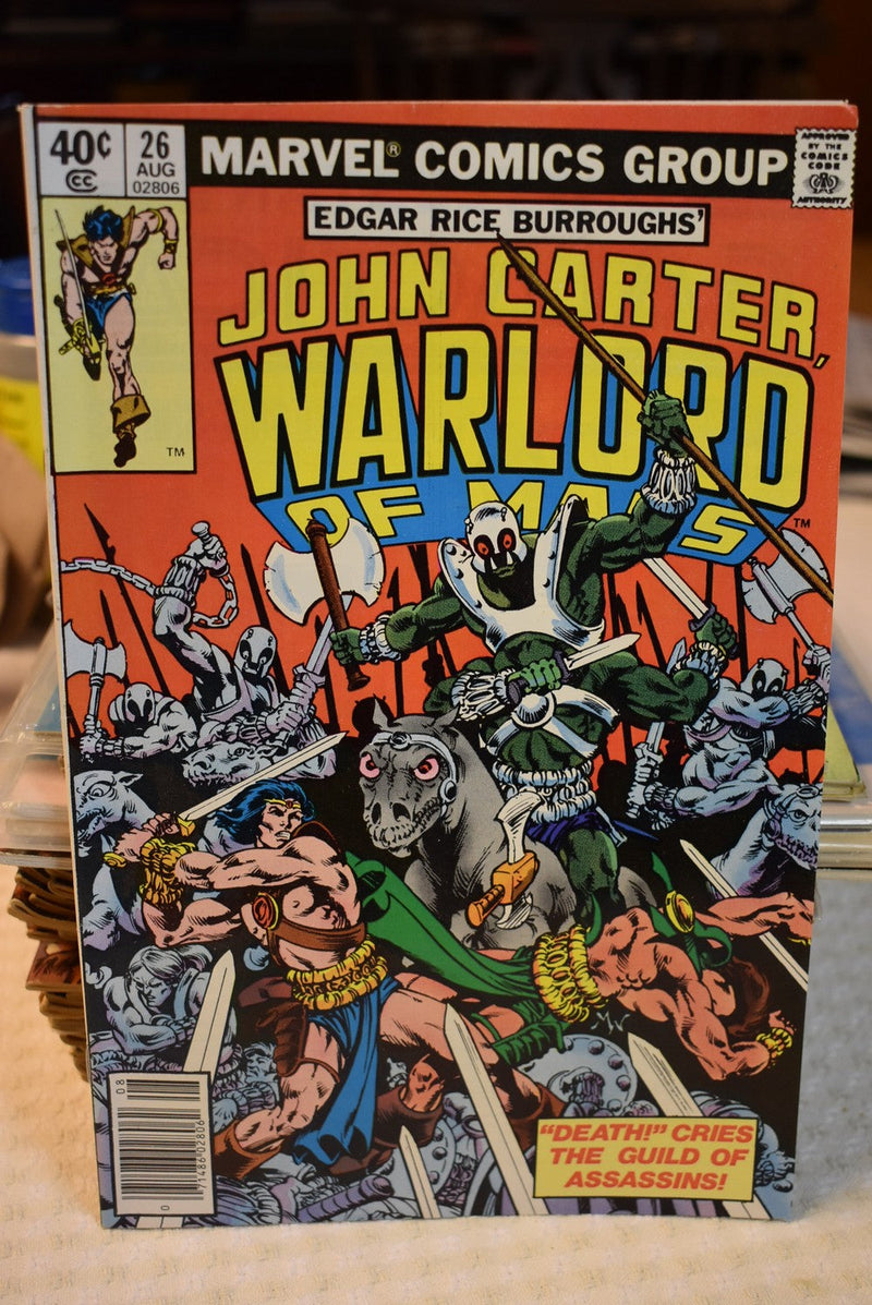 John Carter Warlord of Mars #26. Aug. 1979