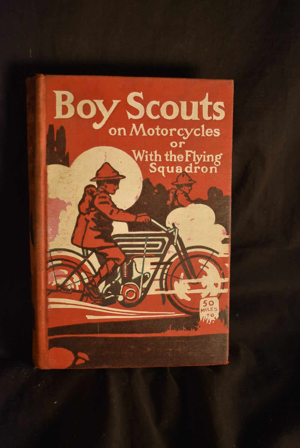 Boy Scouts on Motorcycles or White the Flying Squadron