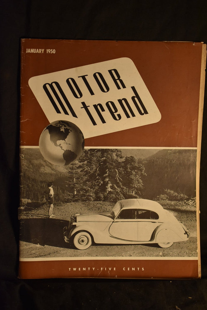 Motor Trend - January 1950