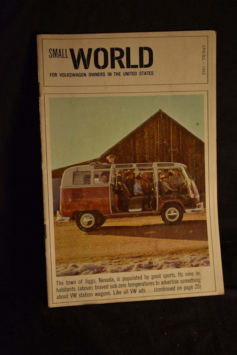 Small World for Volkswagen Owners in the United Stated - Spring 1965