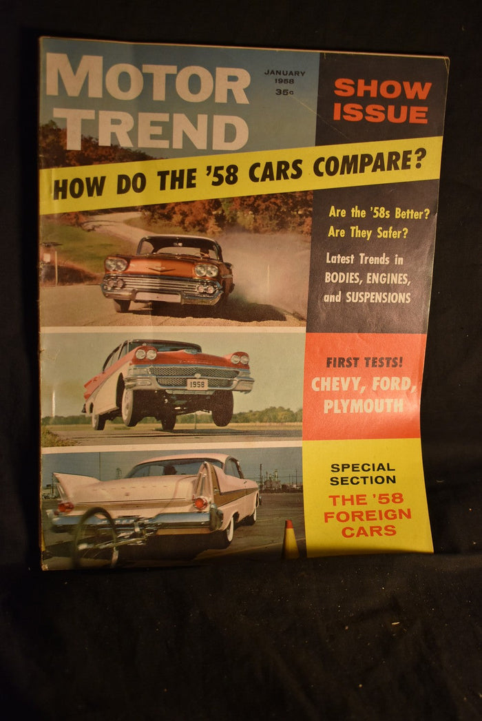 Motor Trend January 1958