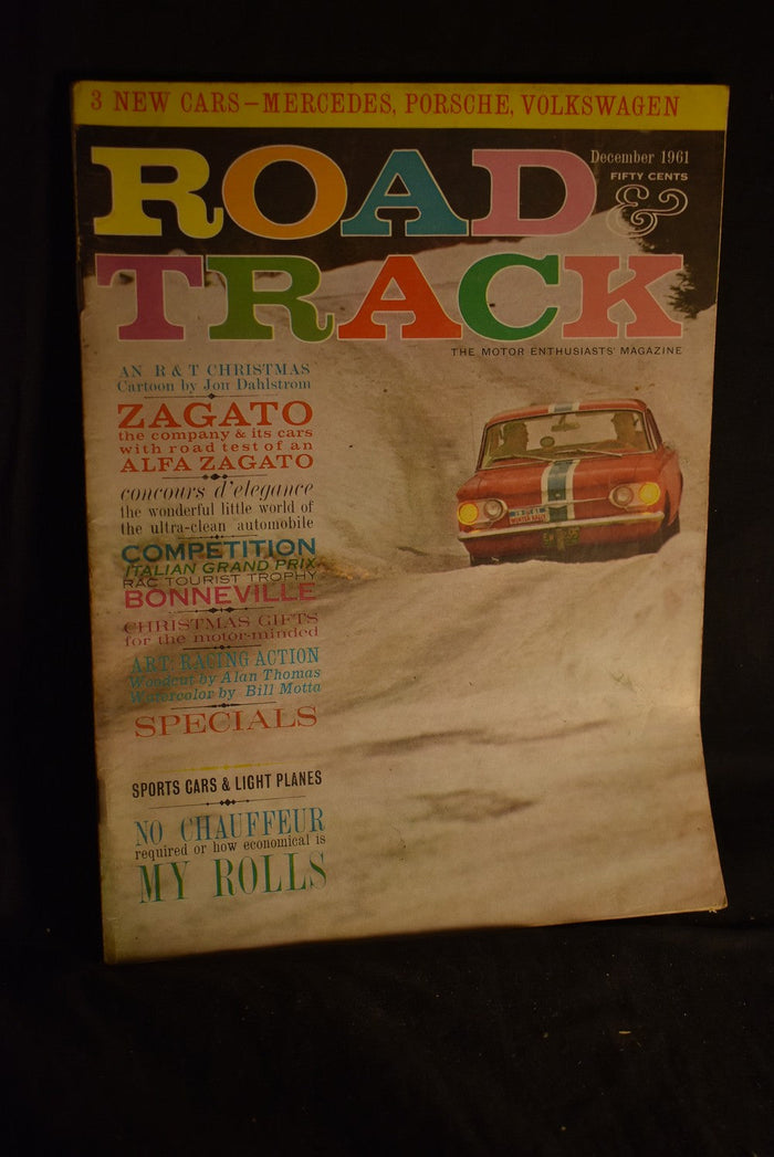 Road and Track December 1961