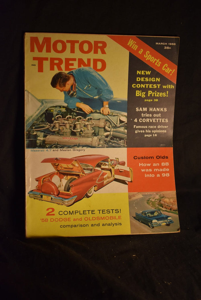 Motor Trend March 1958