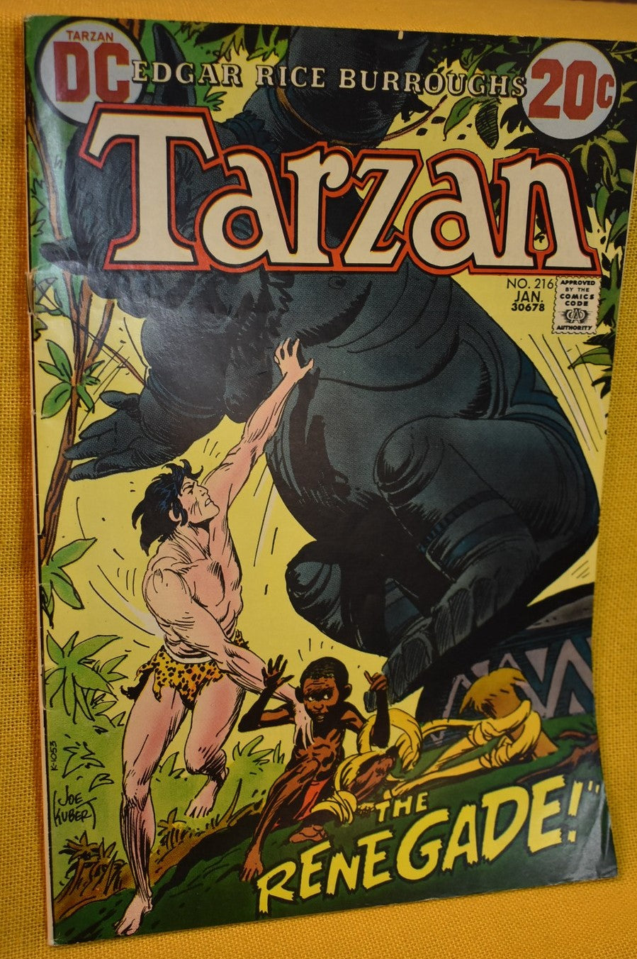 Tarzan #216 Jan. 1973