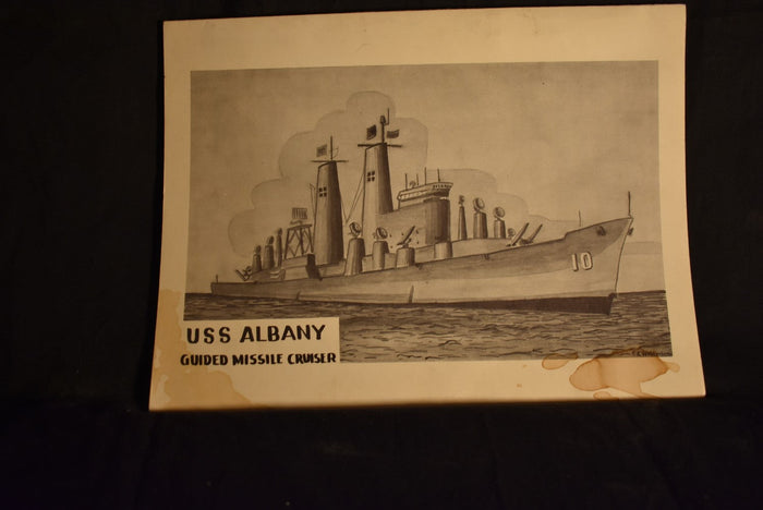 USS Albany - Guided Missile Cruiser