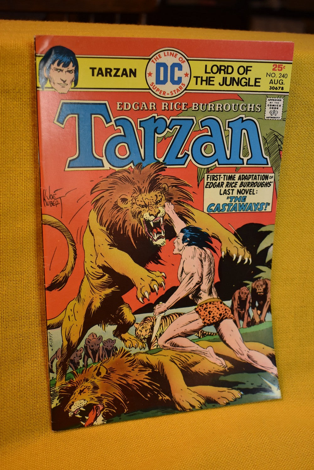 Tarzan #240 Aug. 1975