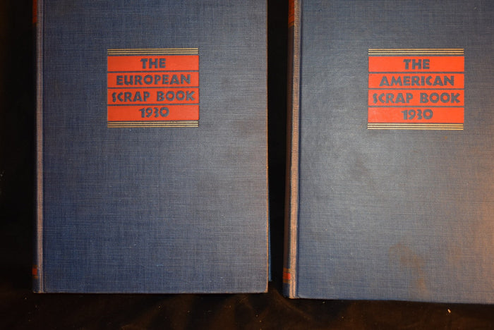 The American Scrap Book and The European Scrap Book 1930 (2 vol.)