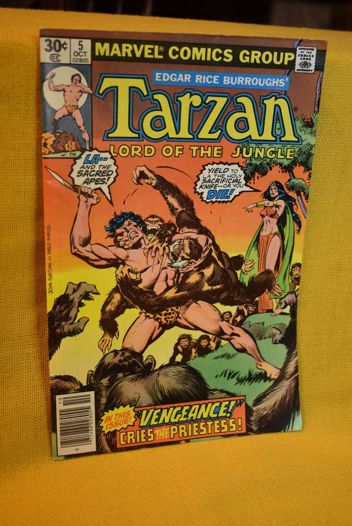 Tarzan Lord of the Jungle #5 Oct. 1977