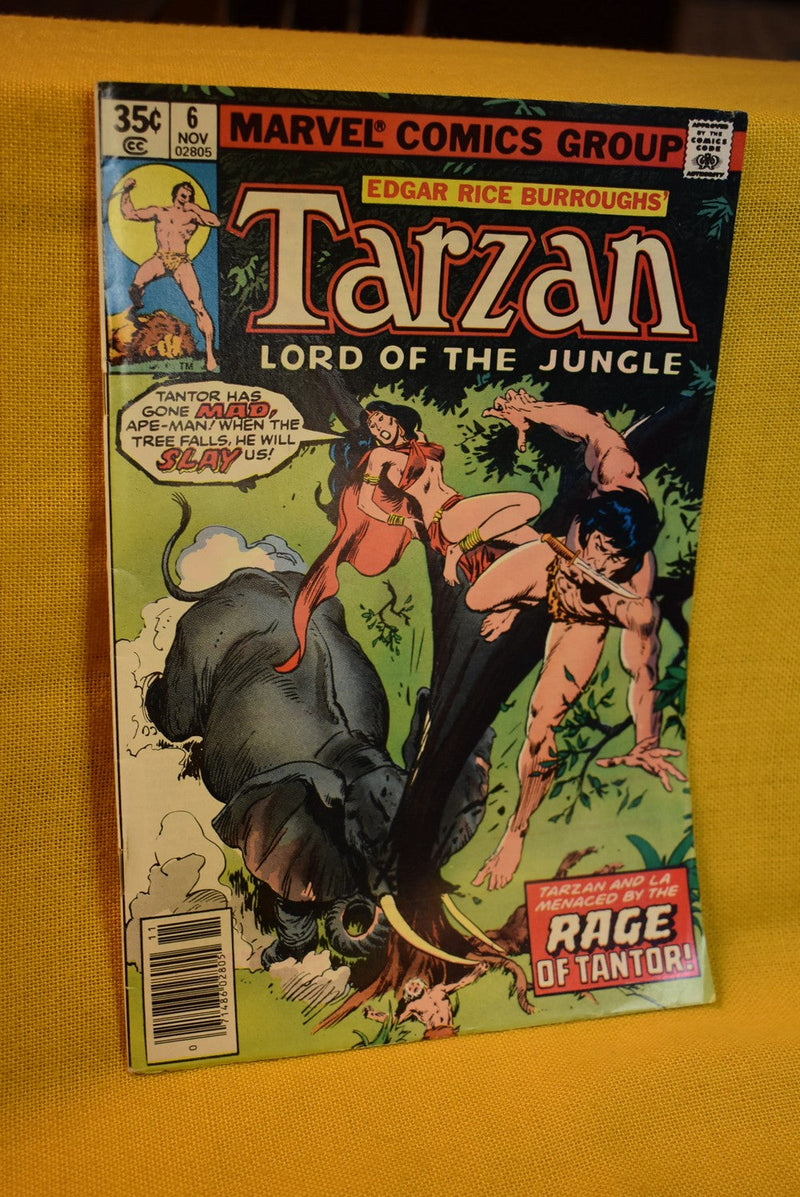 Tarzan Lord of the jungle #6 Nov. 1977