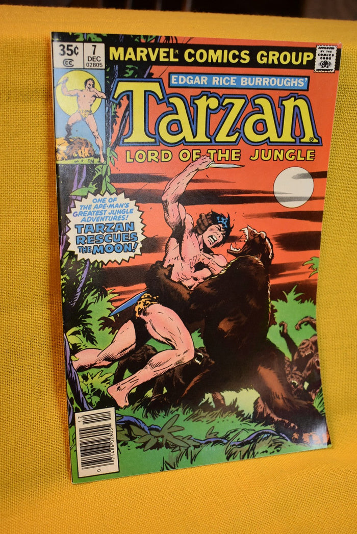 Tarzan Lord of the Jungle. #7 Dec. 1977