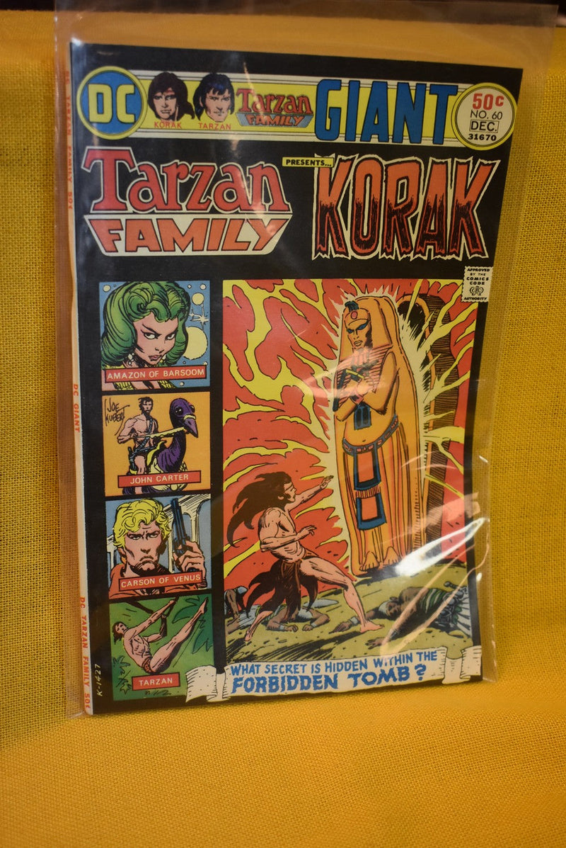 Tarzan Family Presents Korak #60 Nov, 1975