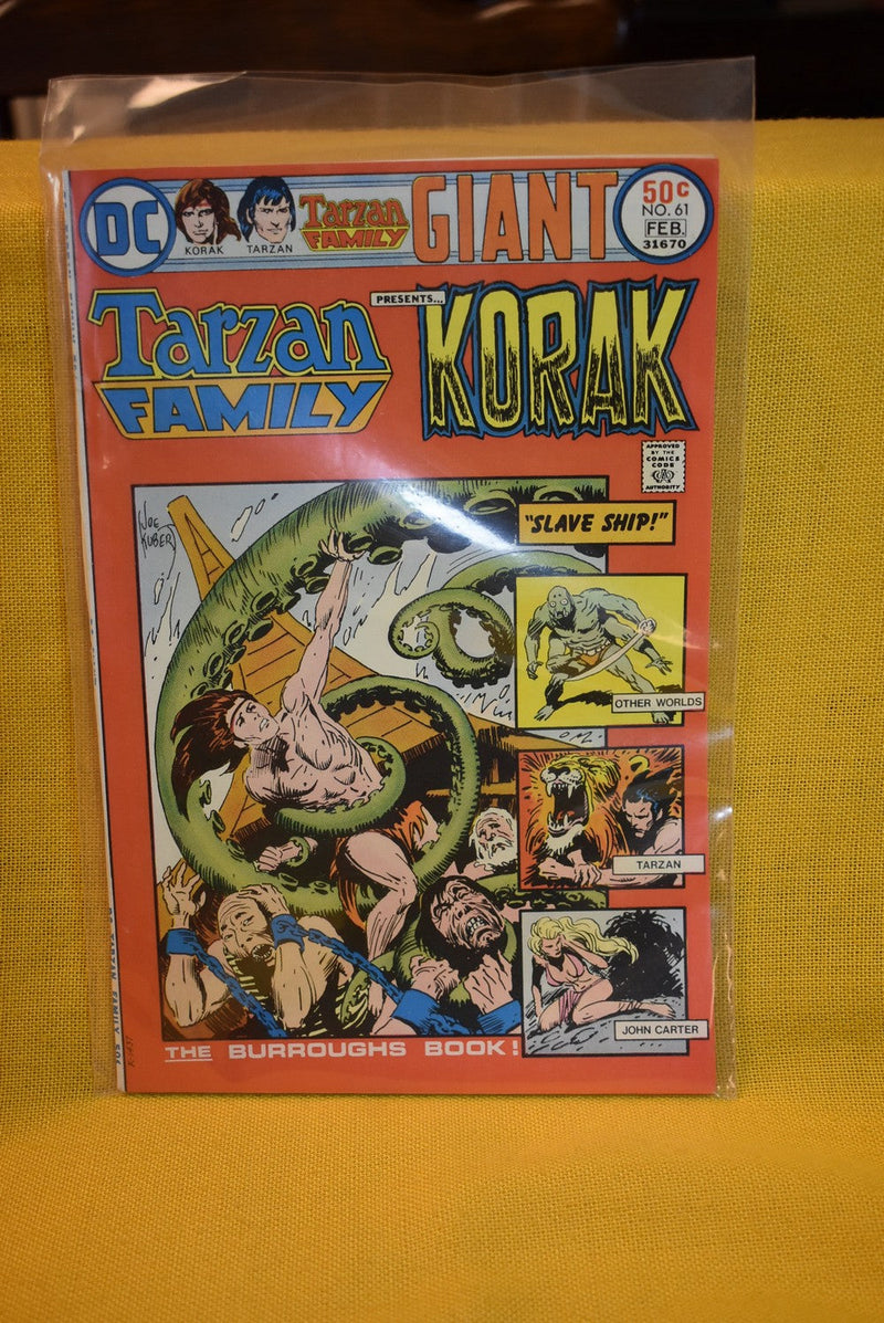 Tarzan Family Presents Korak #61 Feb. 1976