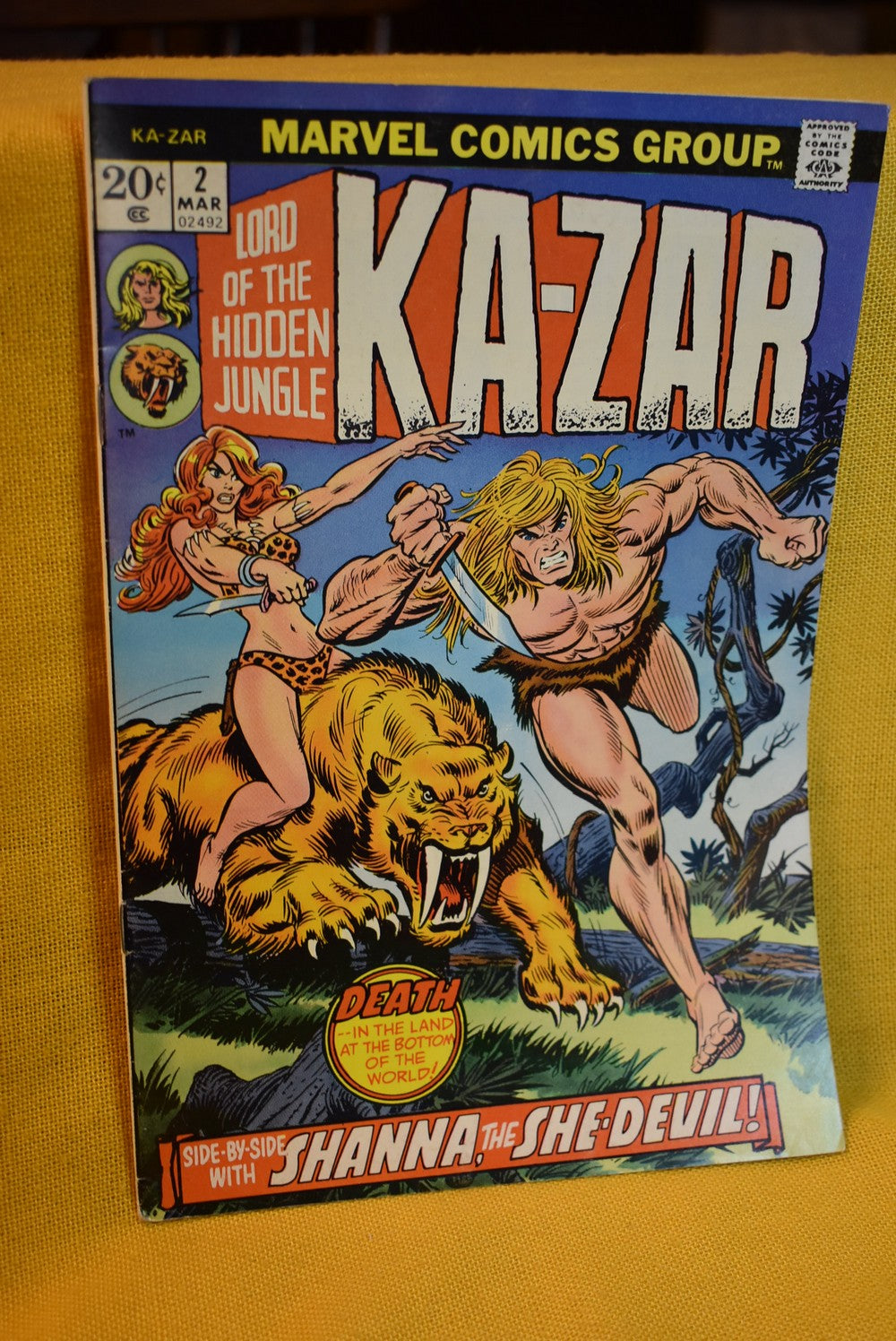 Ka-Zar #2 Mar. 1974