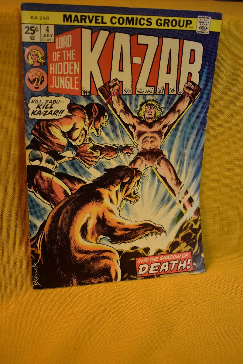 Ka-Zar #4 July 1974