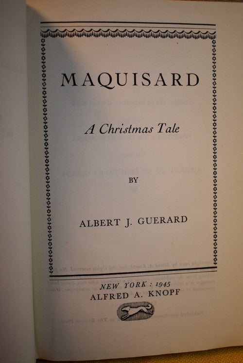 Marquisard: A Christmas Tale