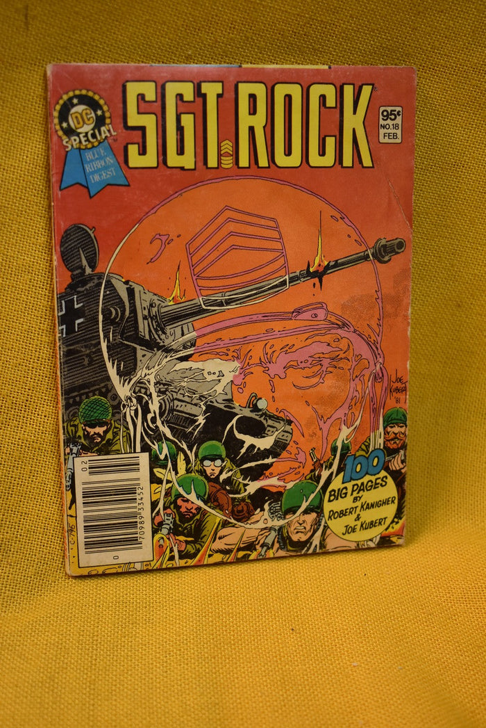 Sgt. Rock DC Comics #18. Feb. 1981