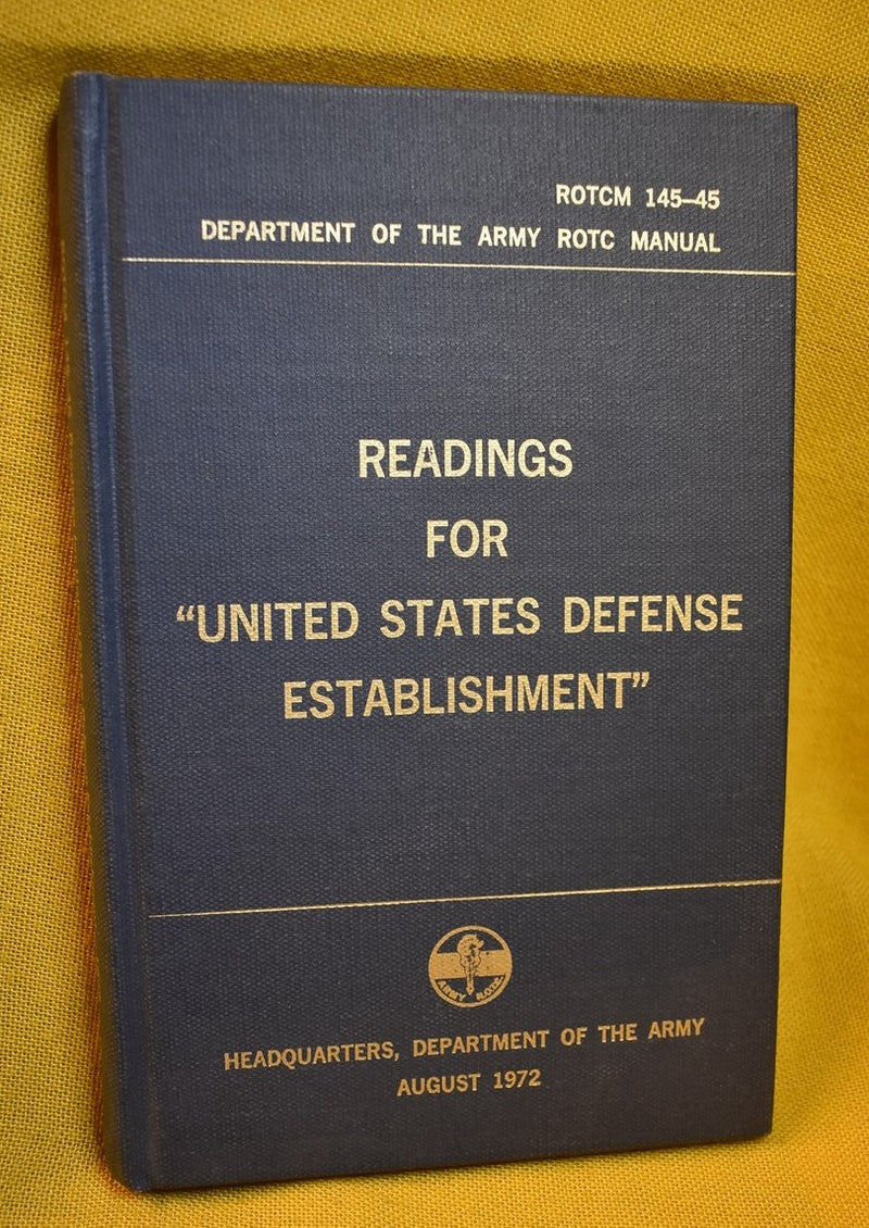 Readings For "United States Defense Establishment"