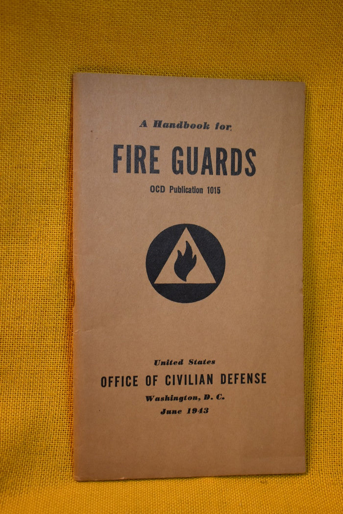 A Handbook For Fire Guards