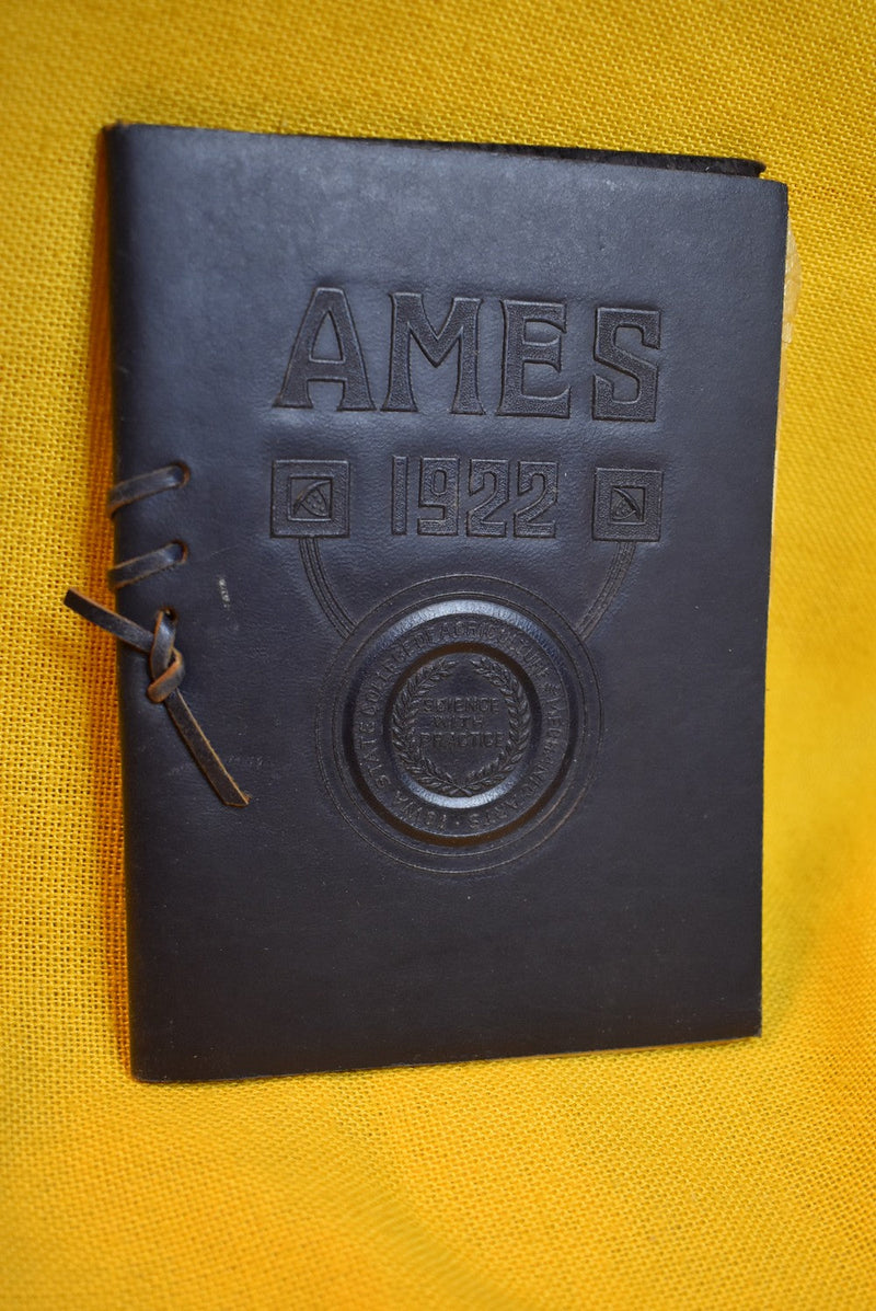 1922 Iowa State College - Ames - Graduation book