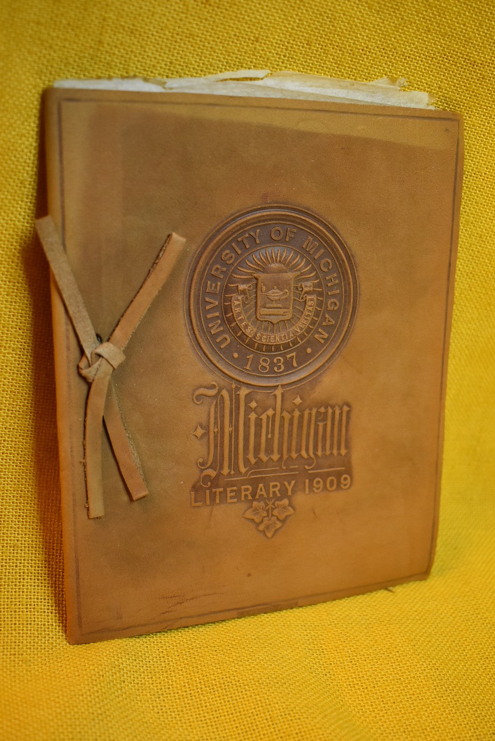 1909 University of Michigan Commencement Book