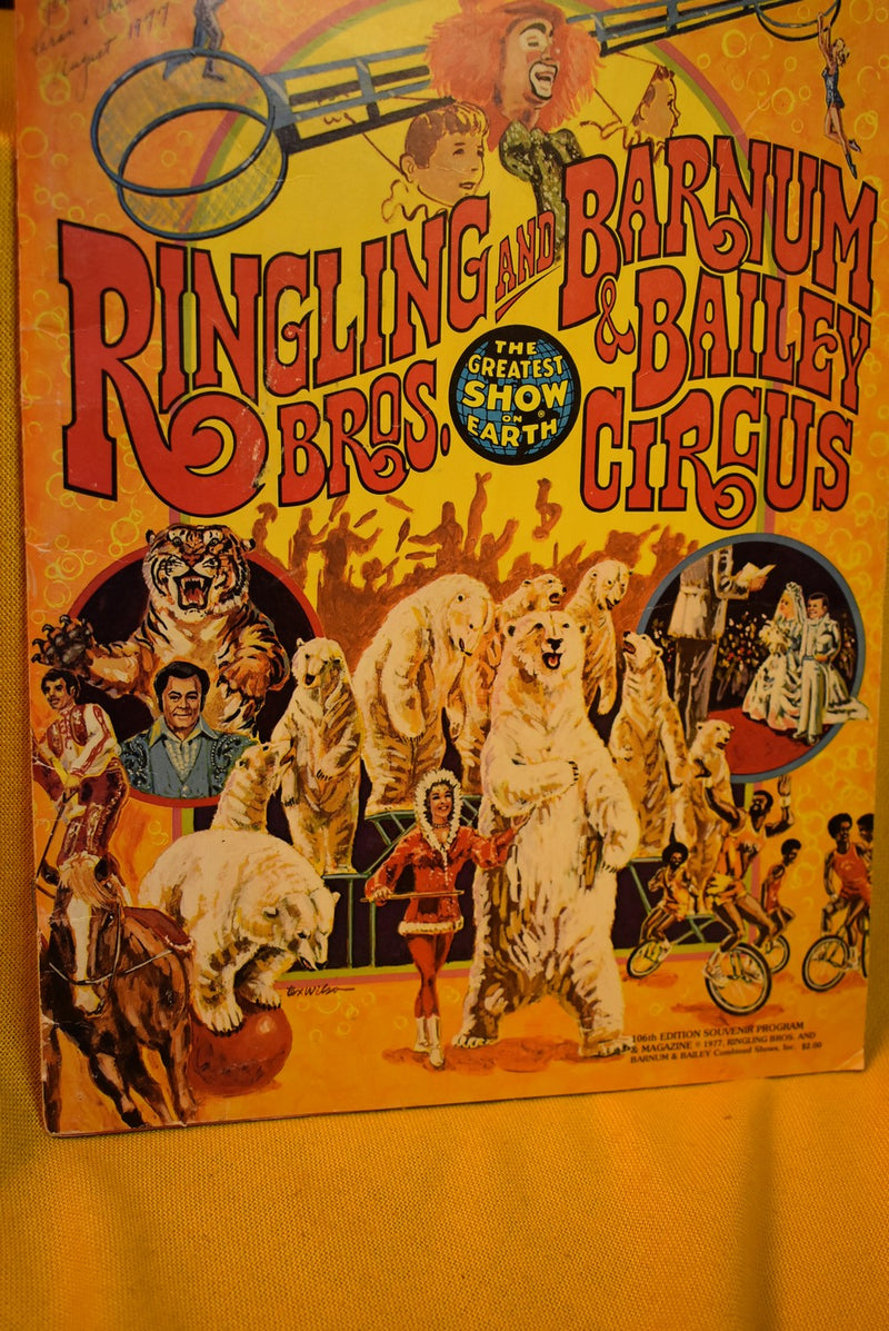 Ringling Bros. and Barnum & Baily Circus 106th Edition Souvenir Program