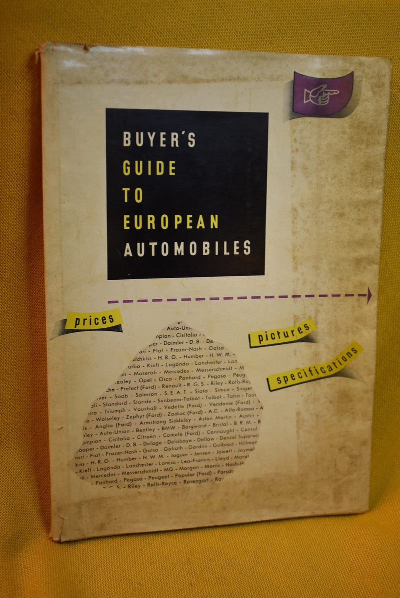 Buyers Guide to European Automobiles