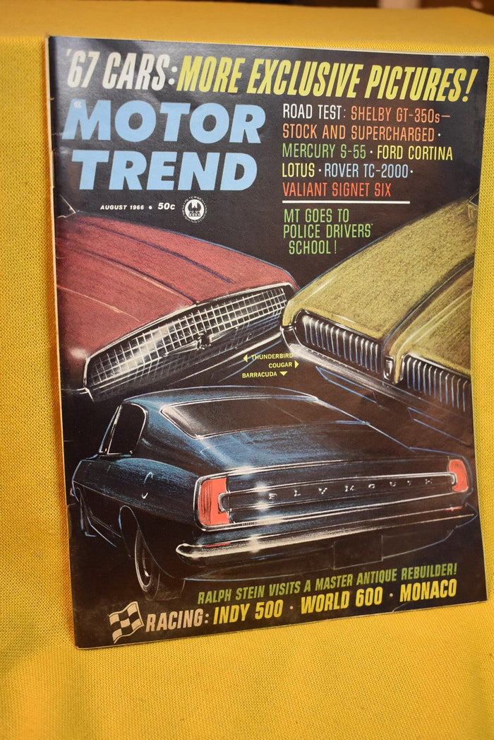 Motor Trend August 1966