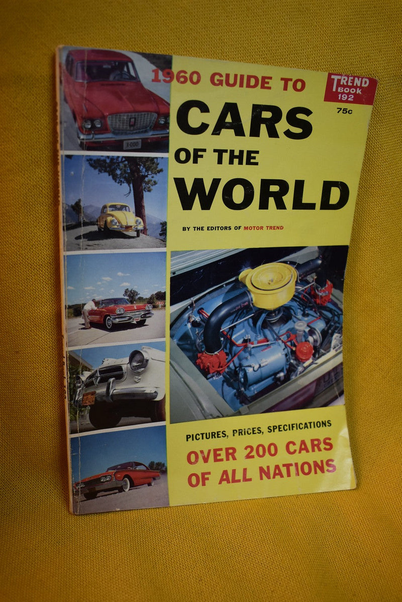 1960 Guide to Cars of the World