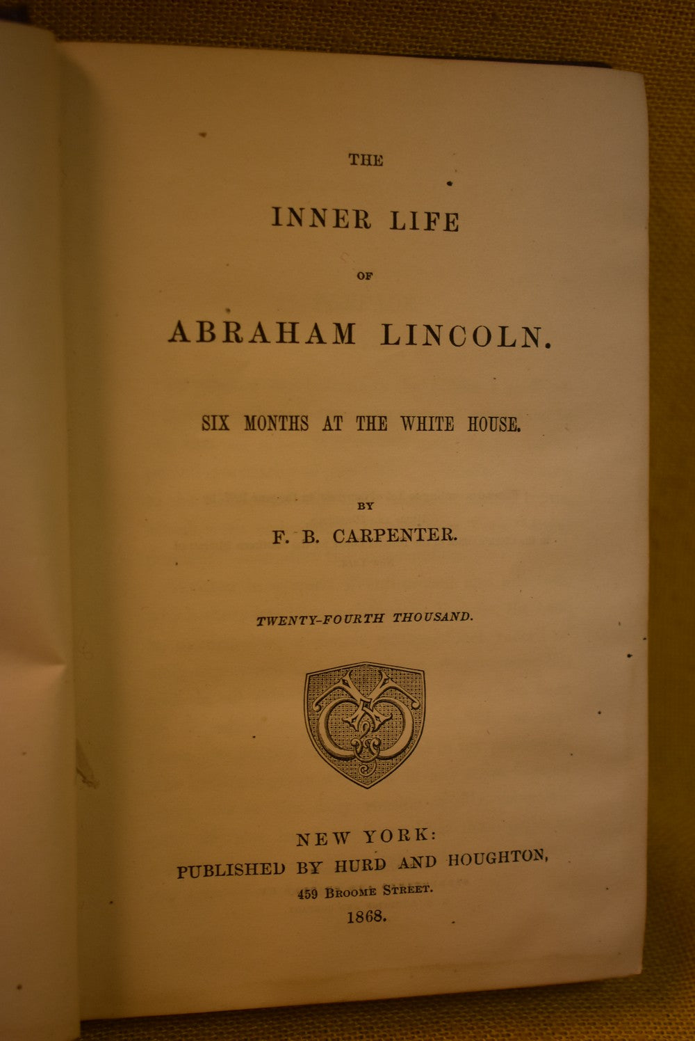 The Inner Life of Abraham Lincoln