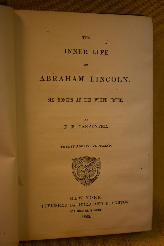 The Inner Life of Abraham Lincoln